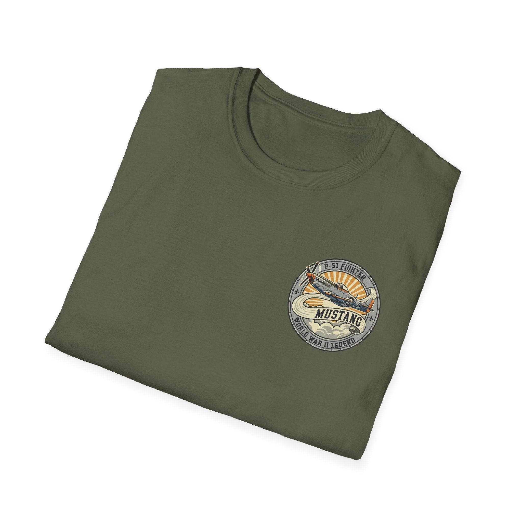 P-51 Mustang Simple T-Shirt