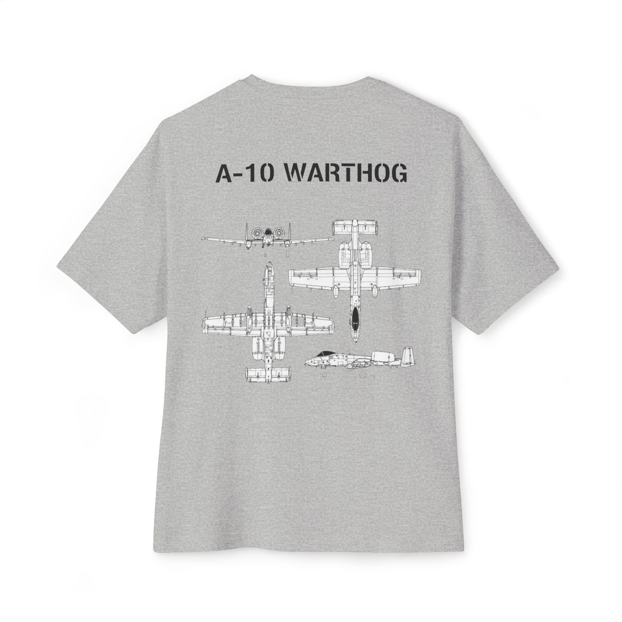 A-10 Warthog Blueprint T-Shirt