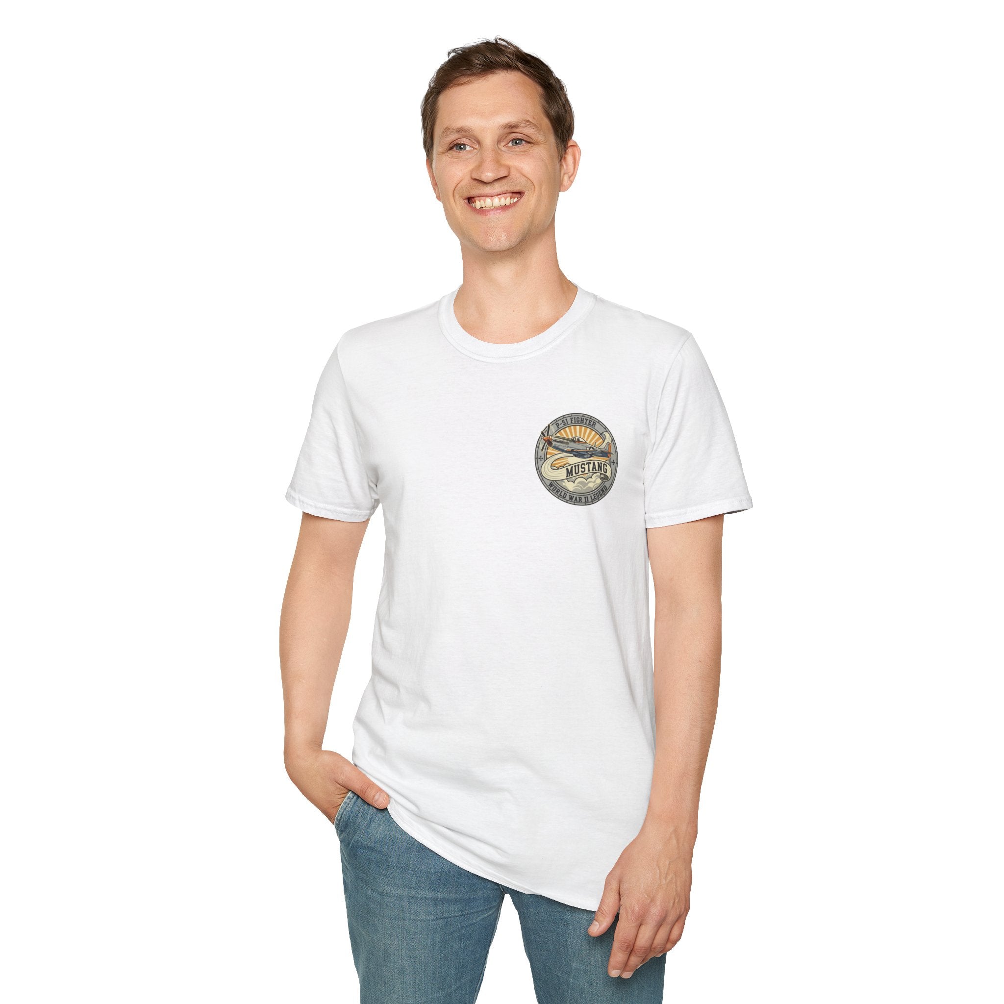 P-51 Mustang Simple T-Shirt