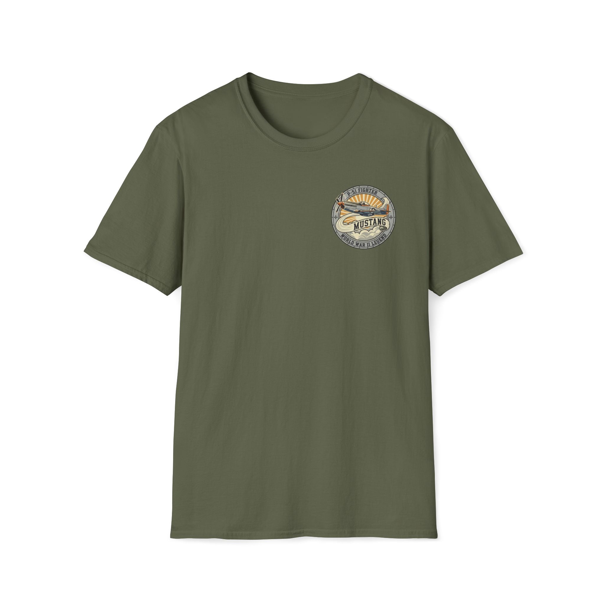 P-51 Mustang Simple T-Shirt