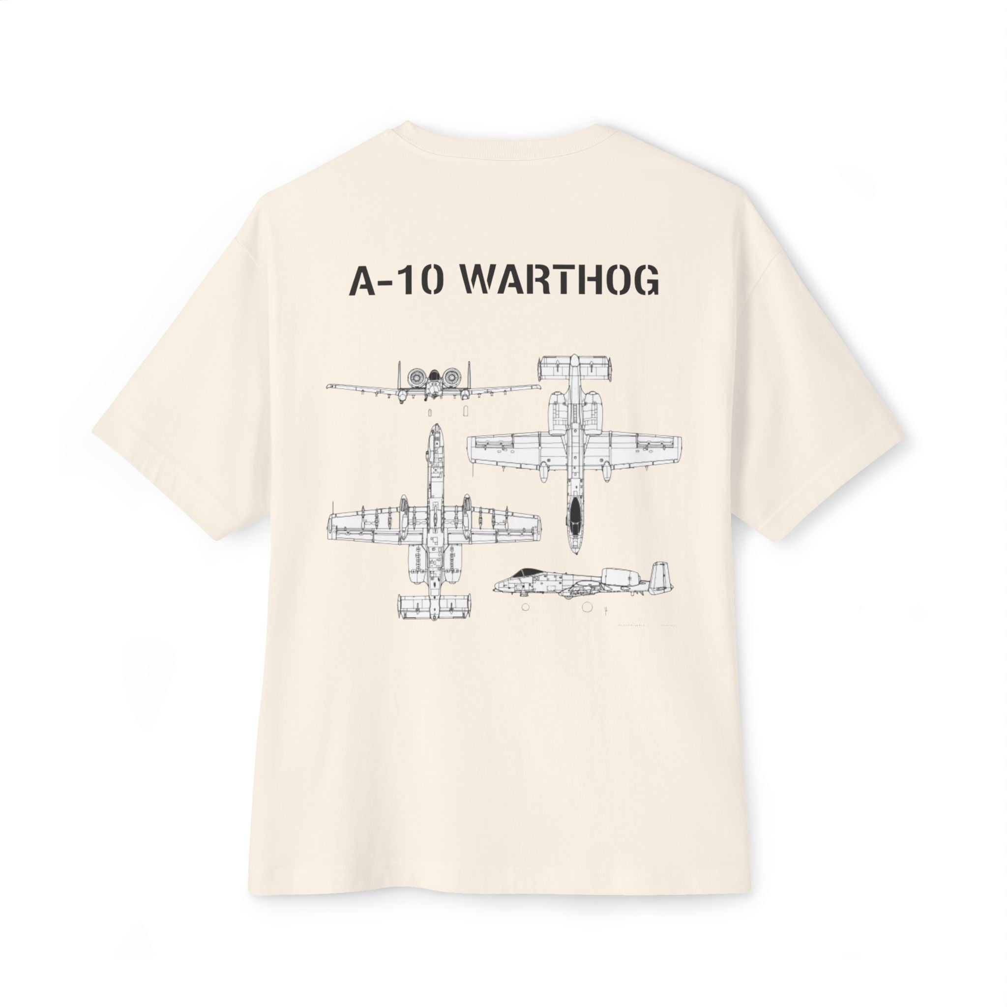 A-10 Warthog Blueprint T-Shirt